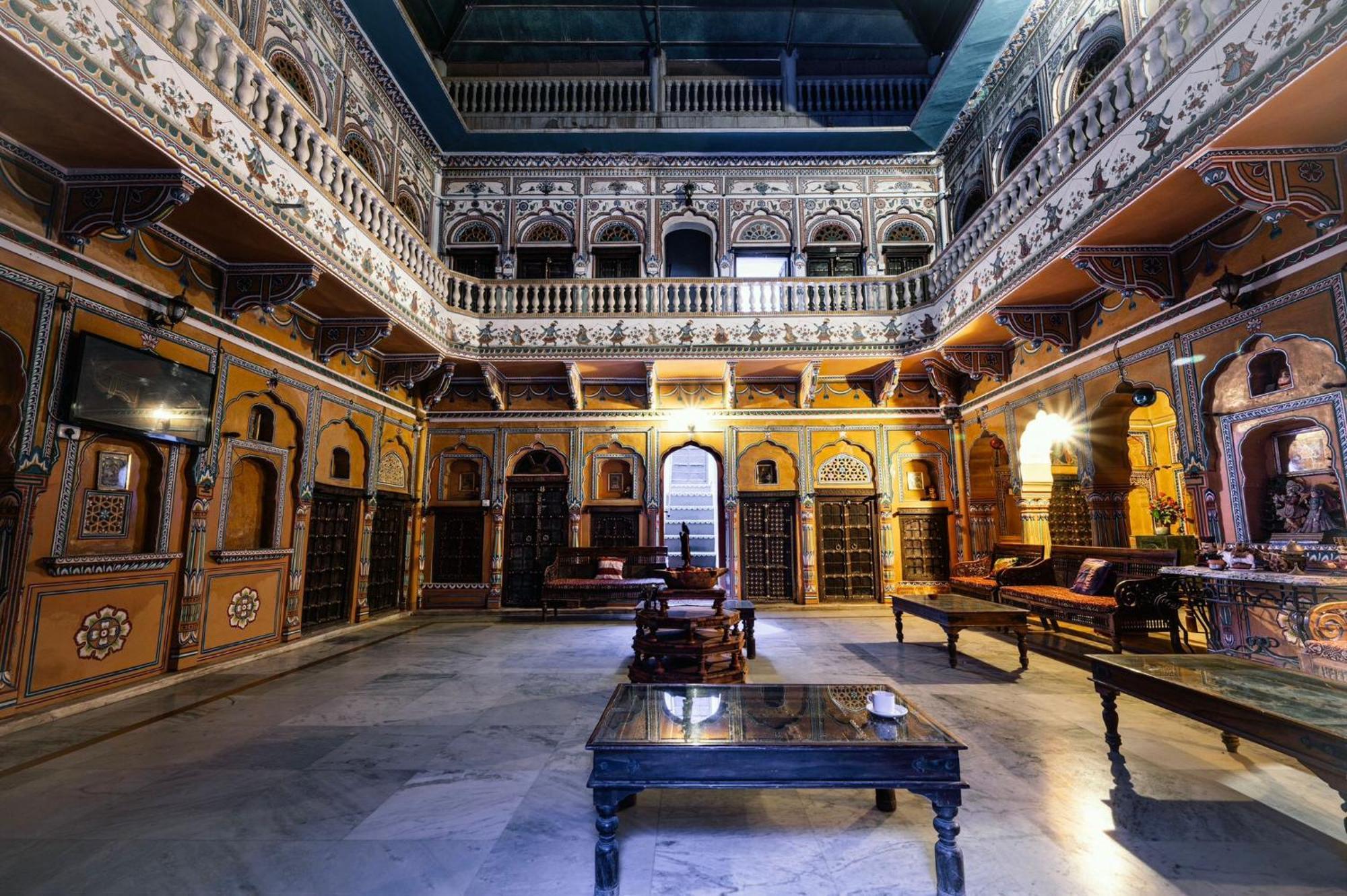 Hotel Mandawa Haveli Exterior foto