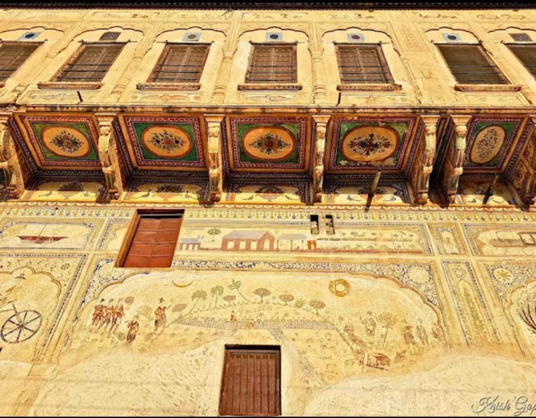 Hotel Mandawa Haveli Exterior foto