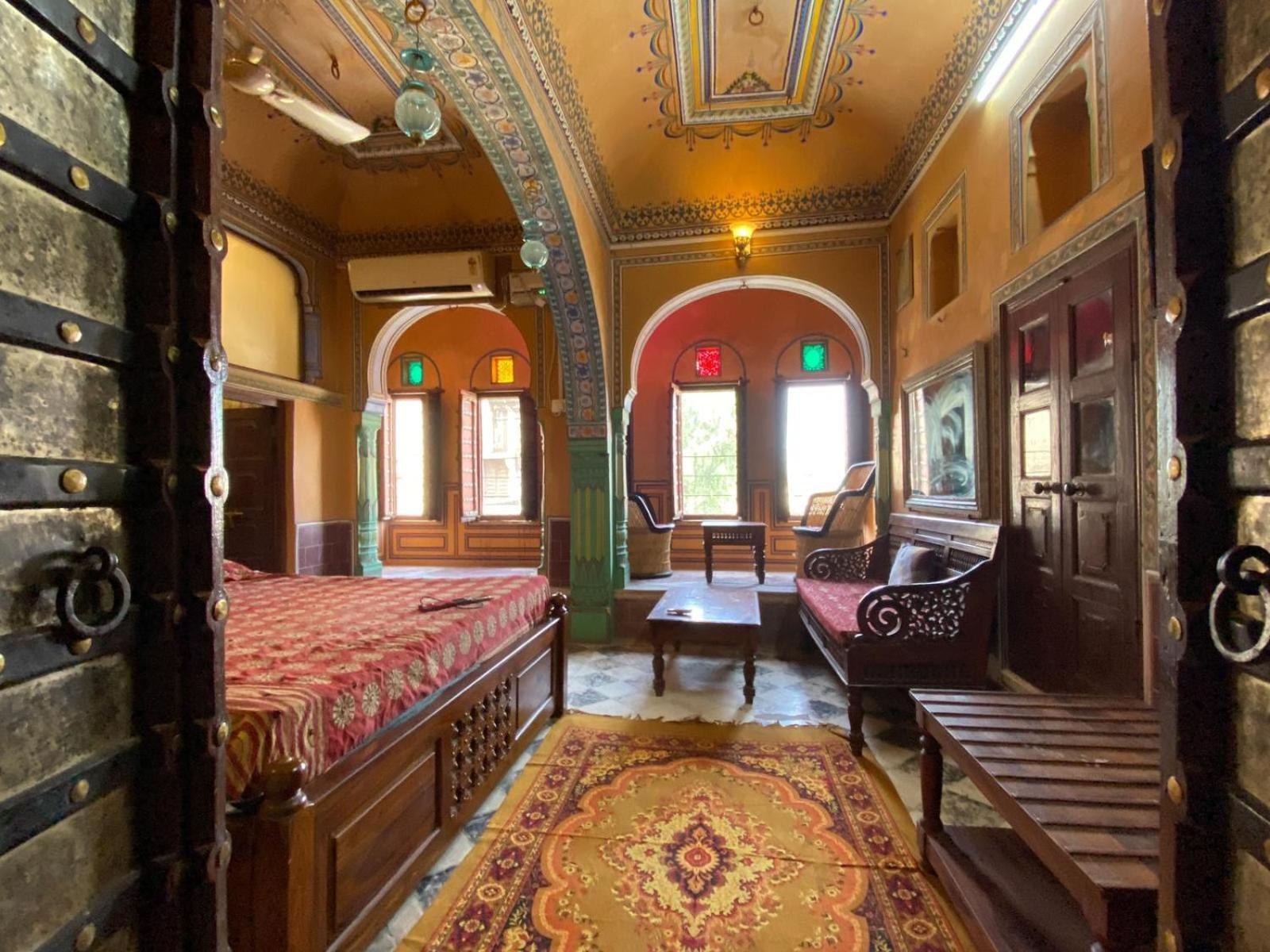 Hotel Mandawa Haveli Exterior foto