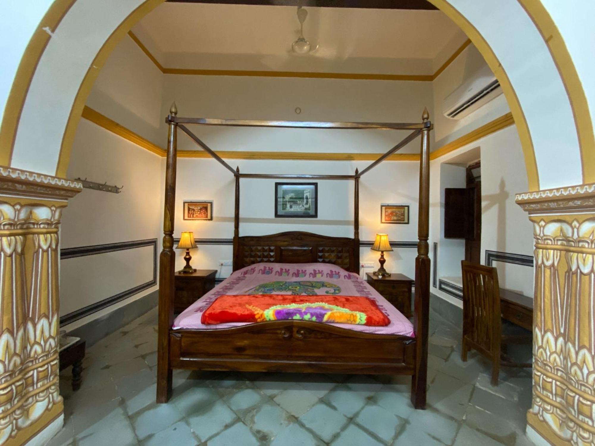 Hotel Mandawa Haveli Exterior foto