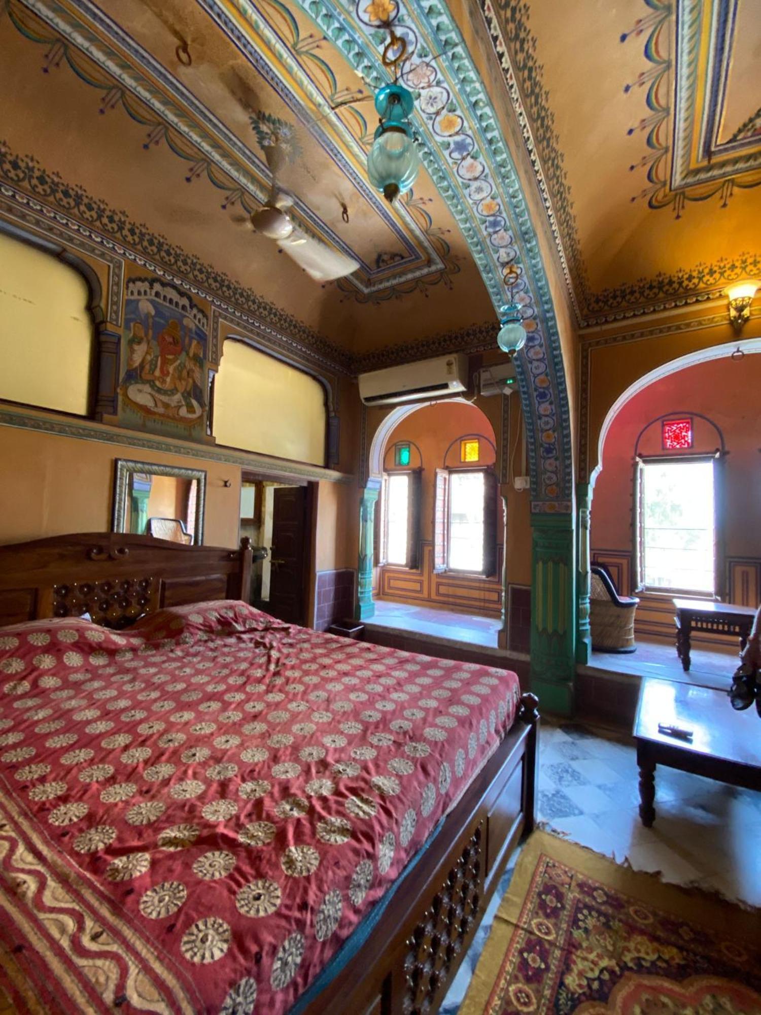 Hotel Mandawa Haveli Exterior foto