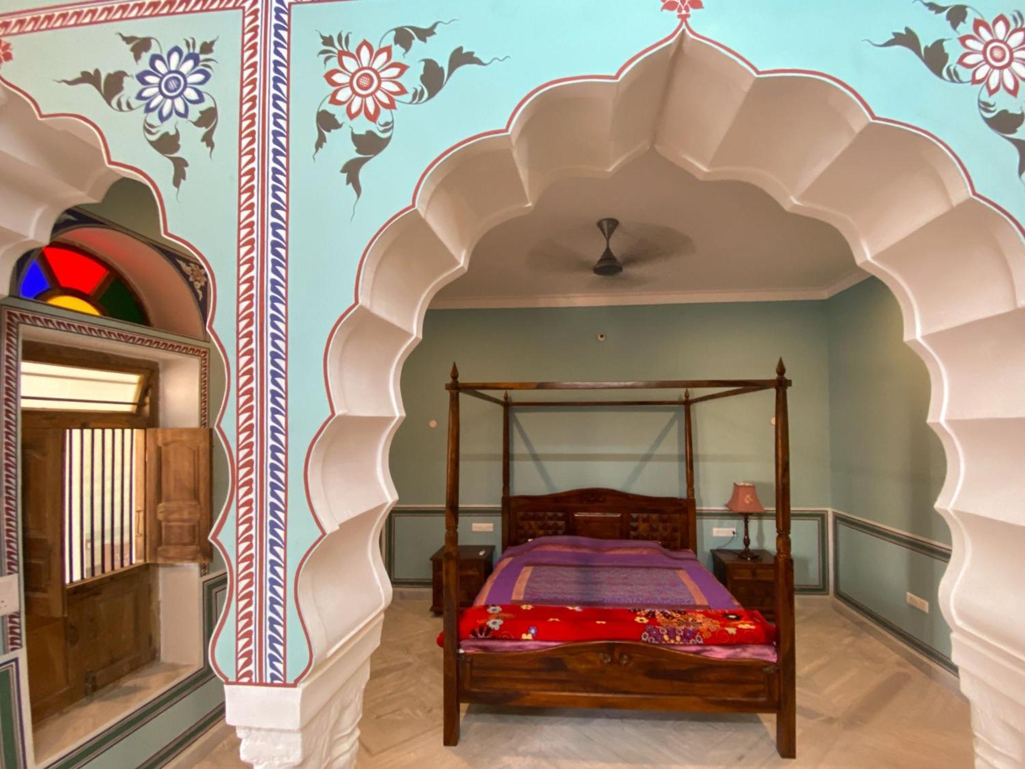 Hotel Mandawa Haveli Exterior foto