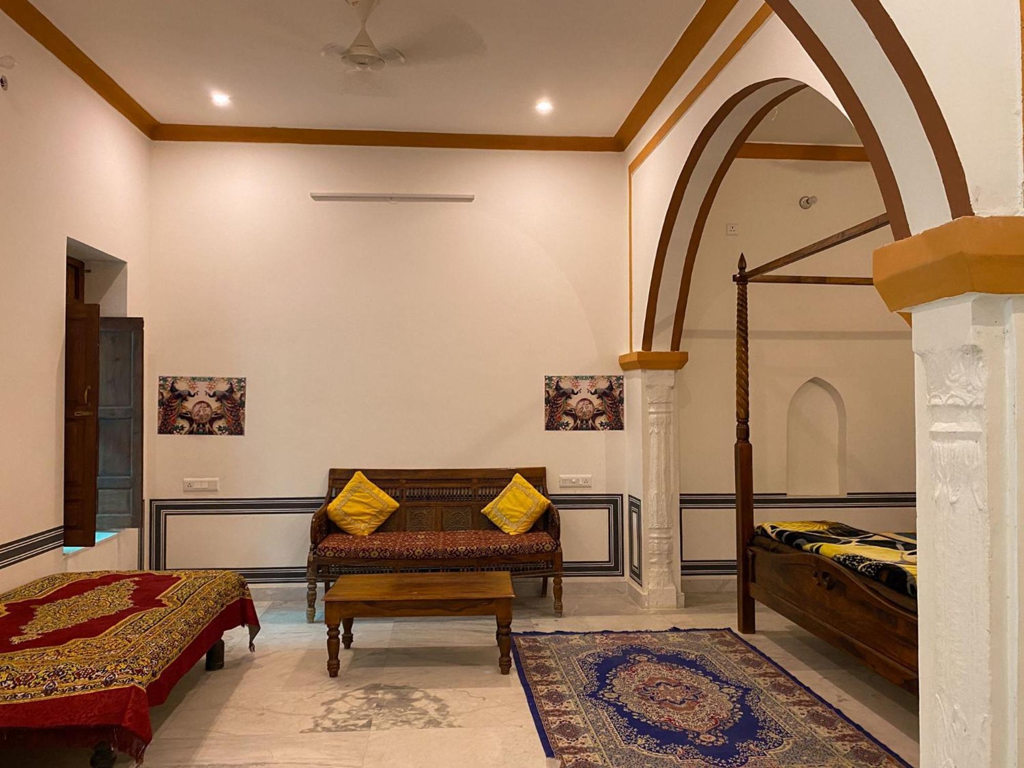 Hotel Mandawa Haveli Exterior foto