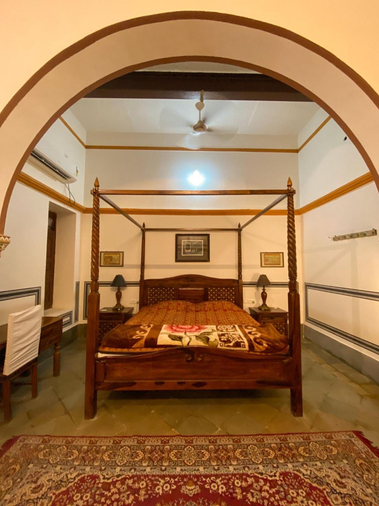 Hotel Mandawa Haveli Exterior foto